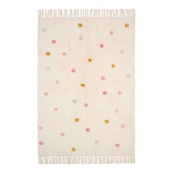 Little Dutch - Vaip Dot Mixed Roosa
