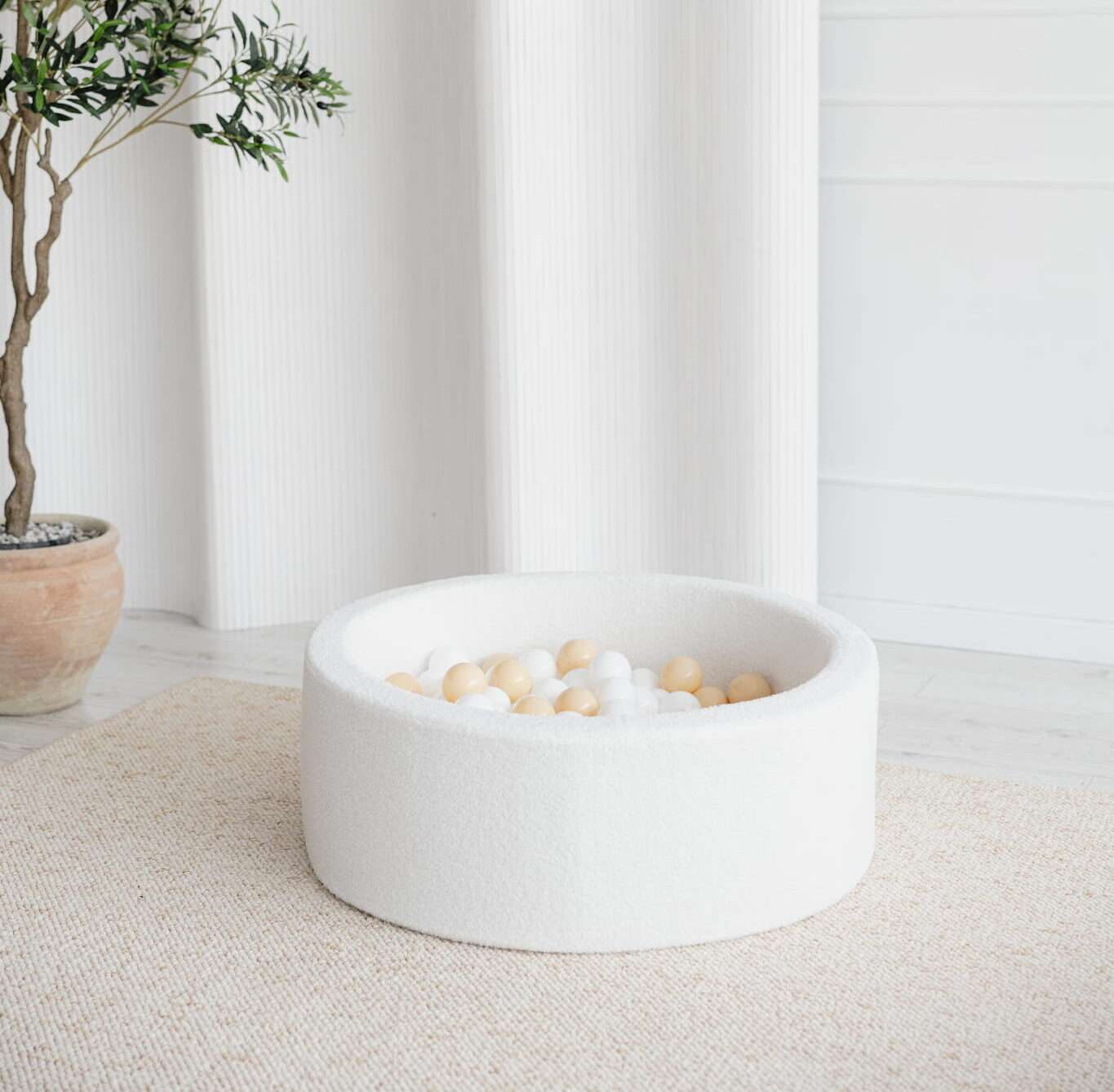 Monio - Pallimeri 90x30, Valge