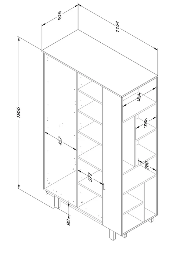 Wood Luck Design - Basic Garderoob - Image 15