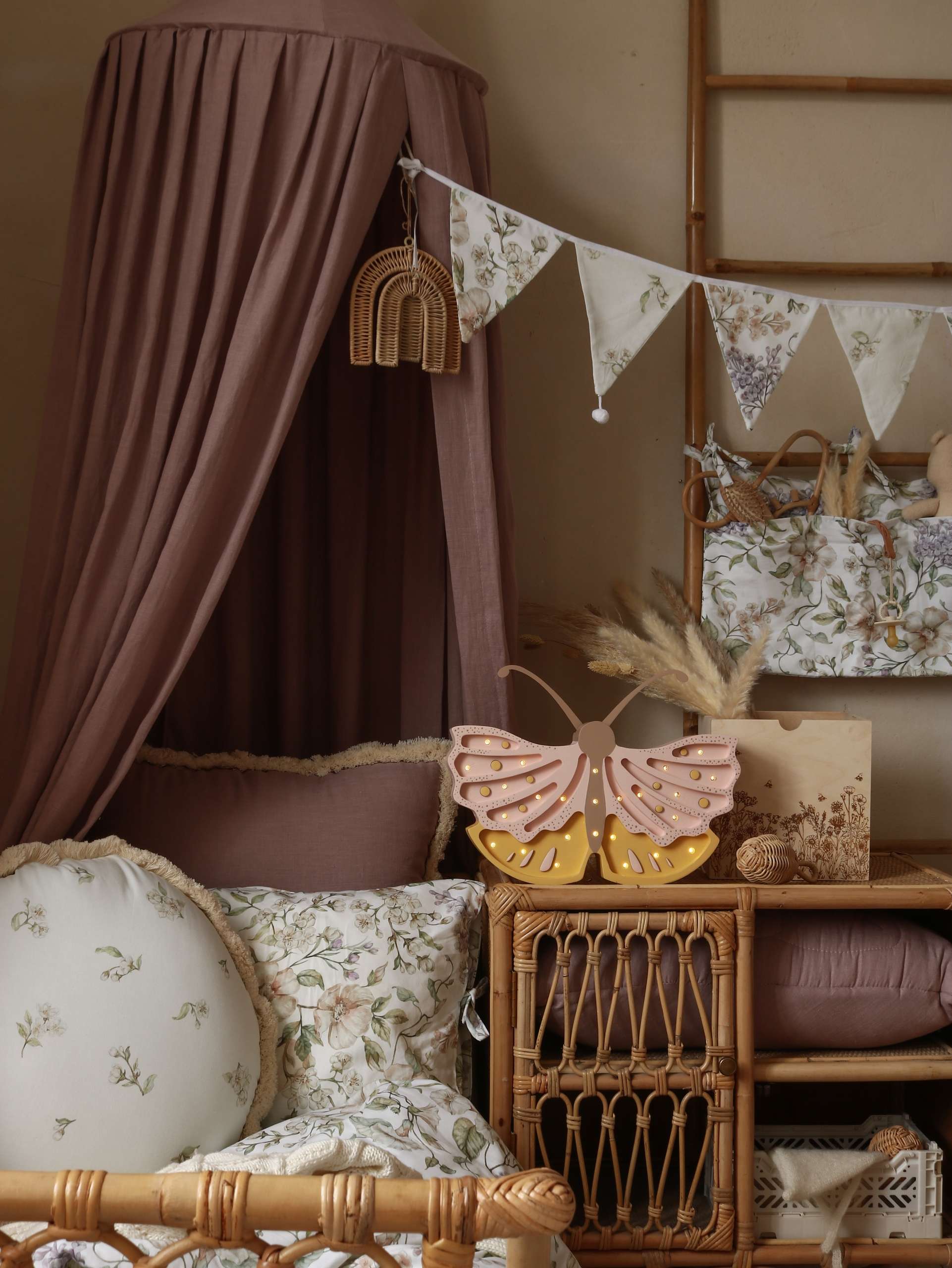 Little Lights - Valgusti Butterfly Honey Rose - Image 2