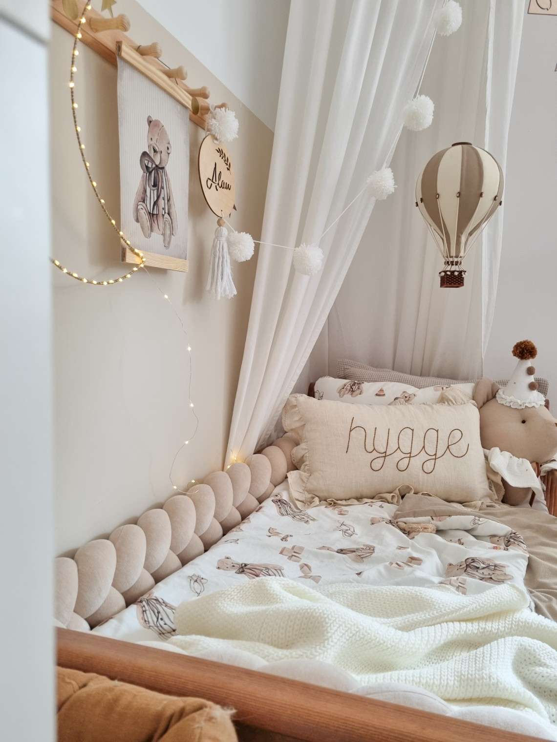 Supełkowelove - Beež Punutud Voodipehmendus - Image 2